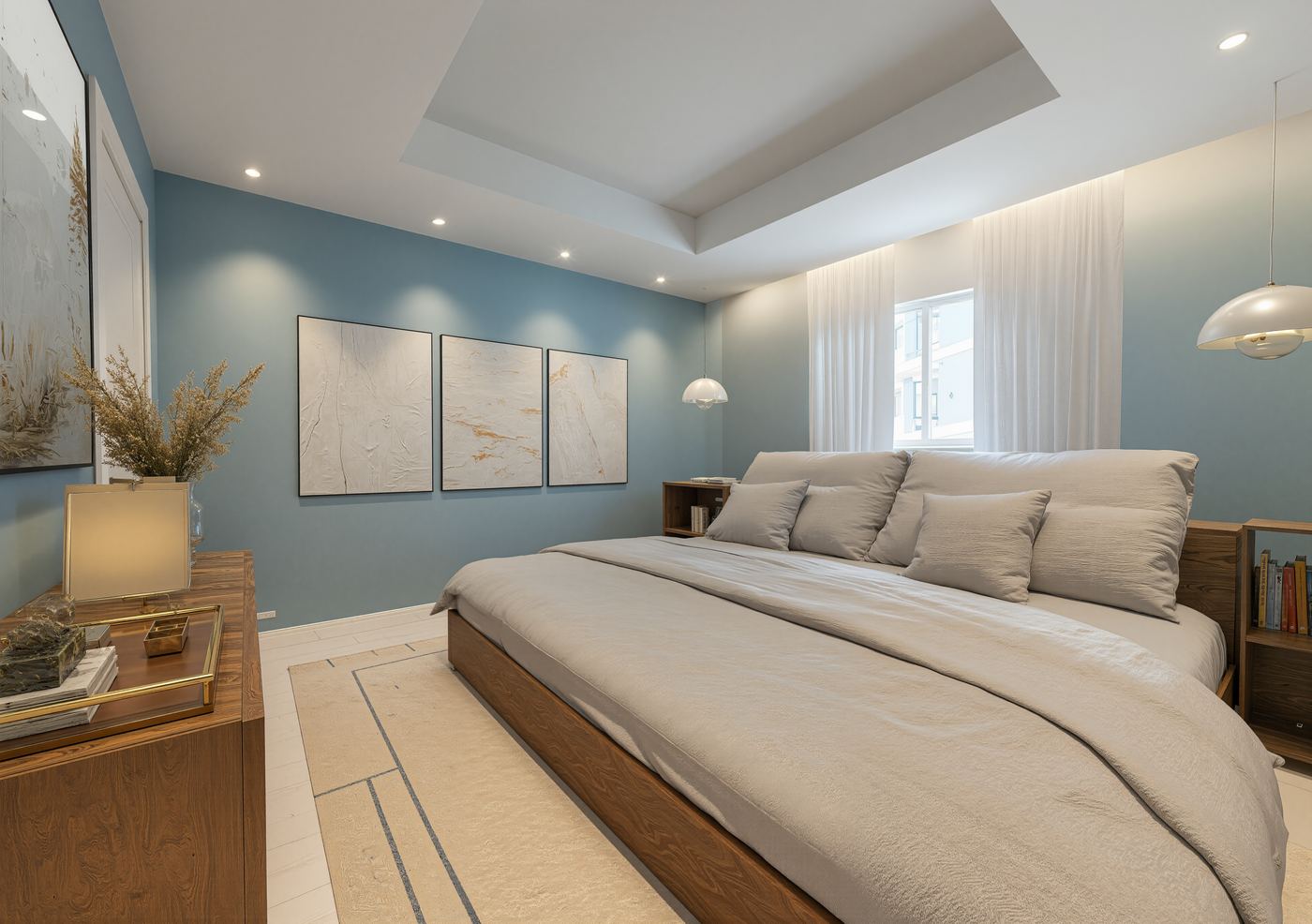 Habitación principal de un apartamento en Caney Oriental